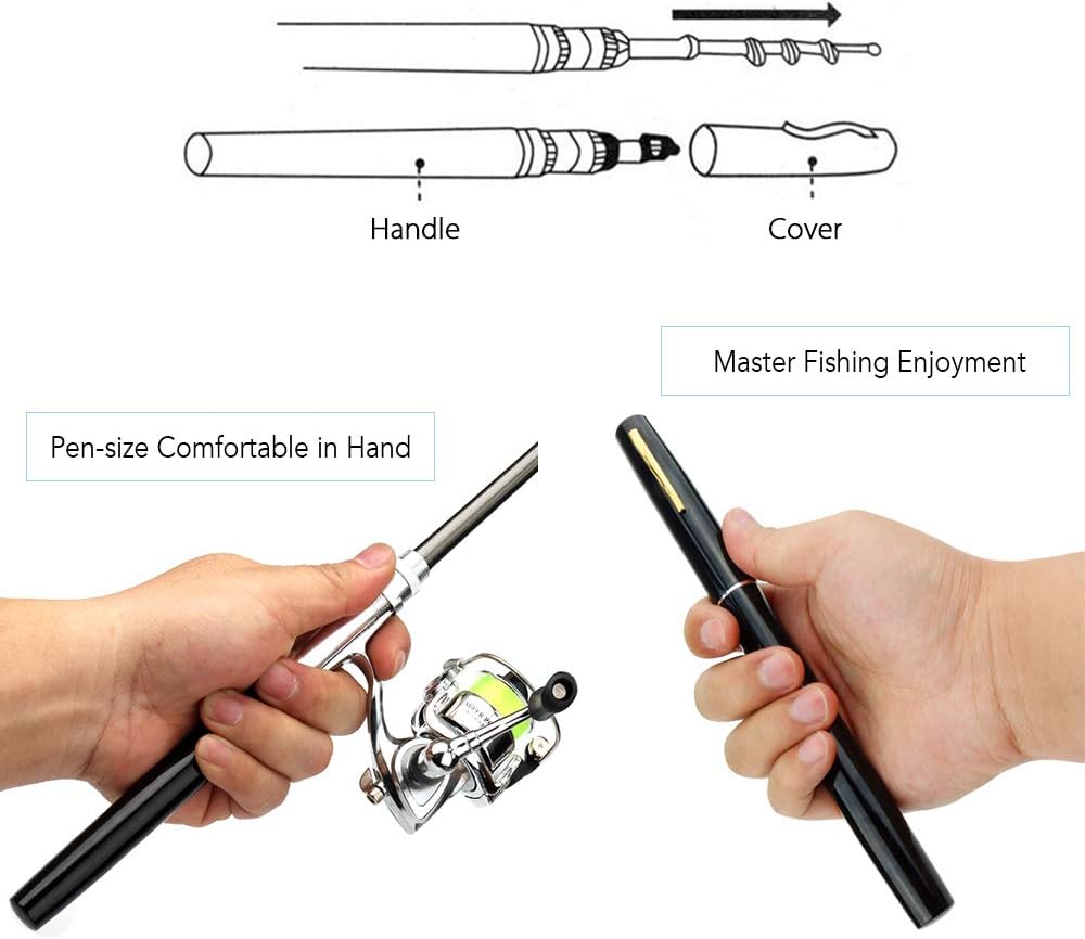 Pocket Fish™ Mini Fishing Pole